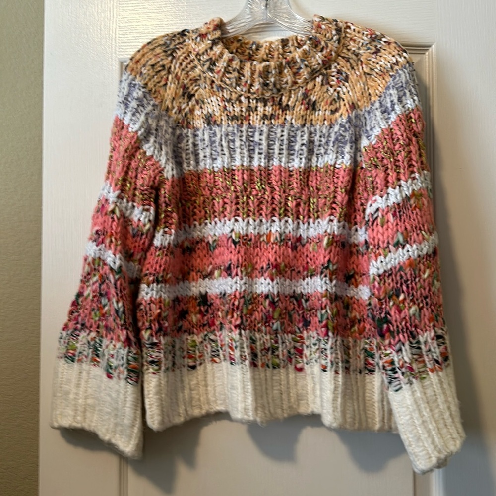 Anthropologie chunky knit sweater